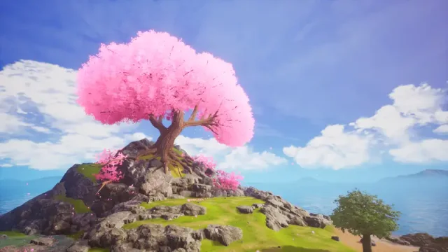 벚꽃 섬